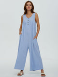 Herbst Winter Damen Frischer Lässiger Damen Jumpsuit mit Taschen