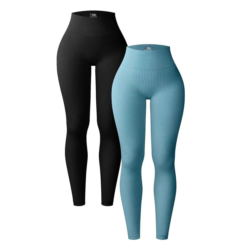 Damen Hosen Yoga Leggings Workout High Waist Trainingshose