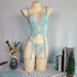 European and American sexy lingerie suit gauze charm flirt uniform embroidery perspective temptation thong suit SHOPEZRA L.L.C.