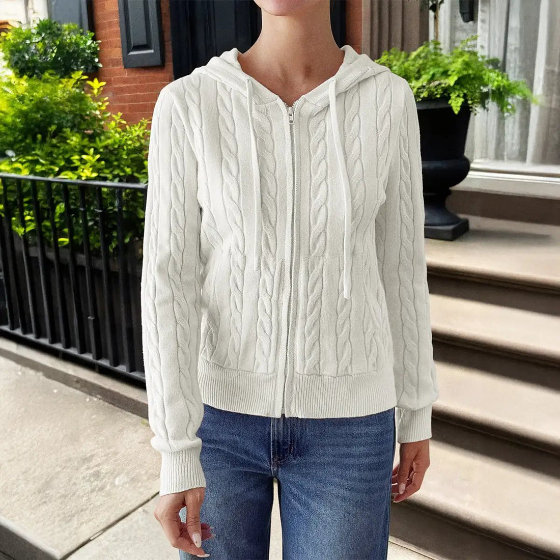 Casual Wool Long Sleeved Sweater Sweaters Women Clothing Autumn Winter by Wanita Store