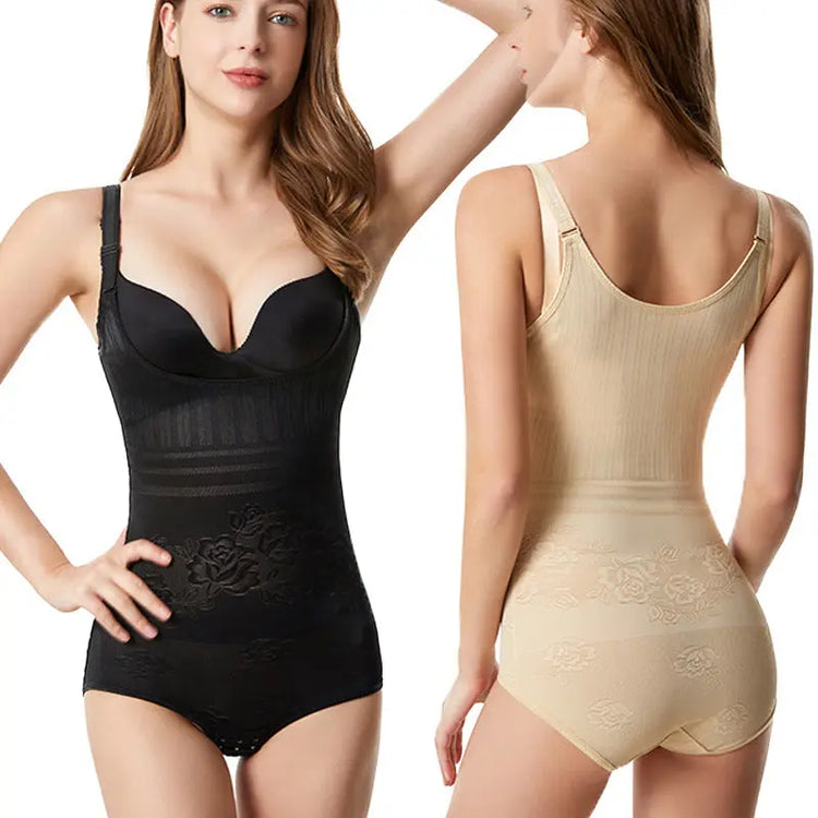 Thin one-piece corset for women postpartum slimming underwear belly contracting corset hip lifting triangle jumpsuit factory direct sales SHOPEZRA L.L.C.
