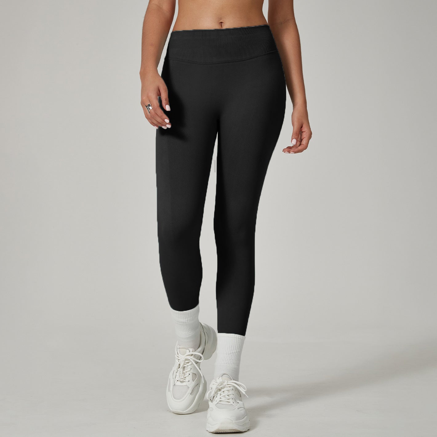 Sports High Waist Yoga Pants No Embarrassment Line Hip Lifting Peach Hip Fitness Pants Sports Yoga Pants