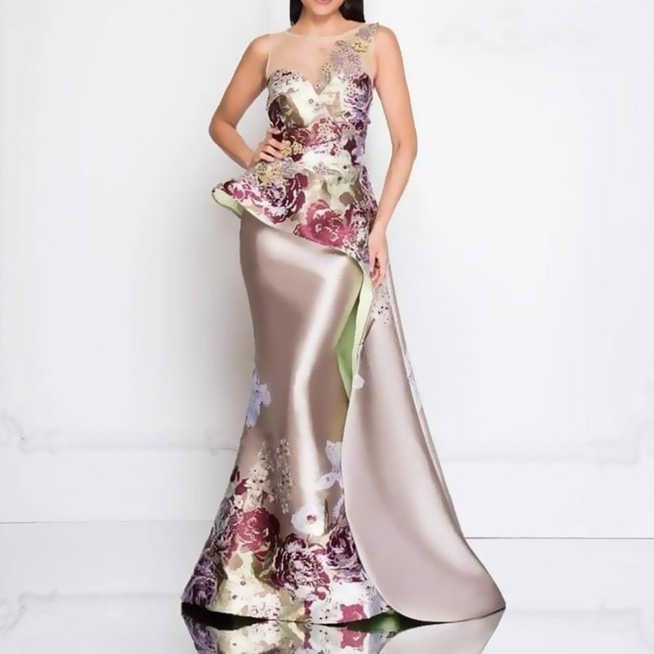 Kleid Damenbekleidung Cocktail Damen Elegant Jahrestreffen Kleid Besticktes Kleid