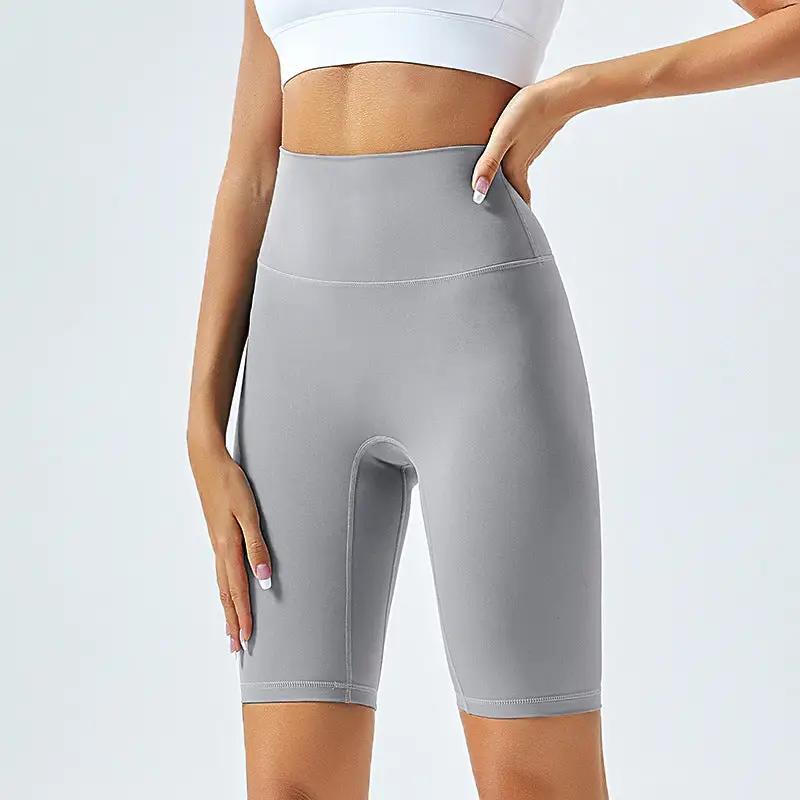 High Waist Hip Lift Lounge Pants Sports Running Women Seamless Shorts Yoga Workout Clothes by Wanita Store