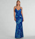 Women Party Sequined Sexy Formal Dress Dress Evening Dress