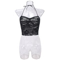 Trendy Sexy Sexy Lightweight See through Lace up Wrapped Chest Backless Small Sling Women