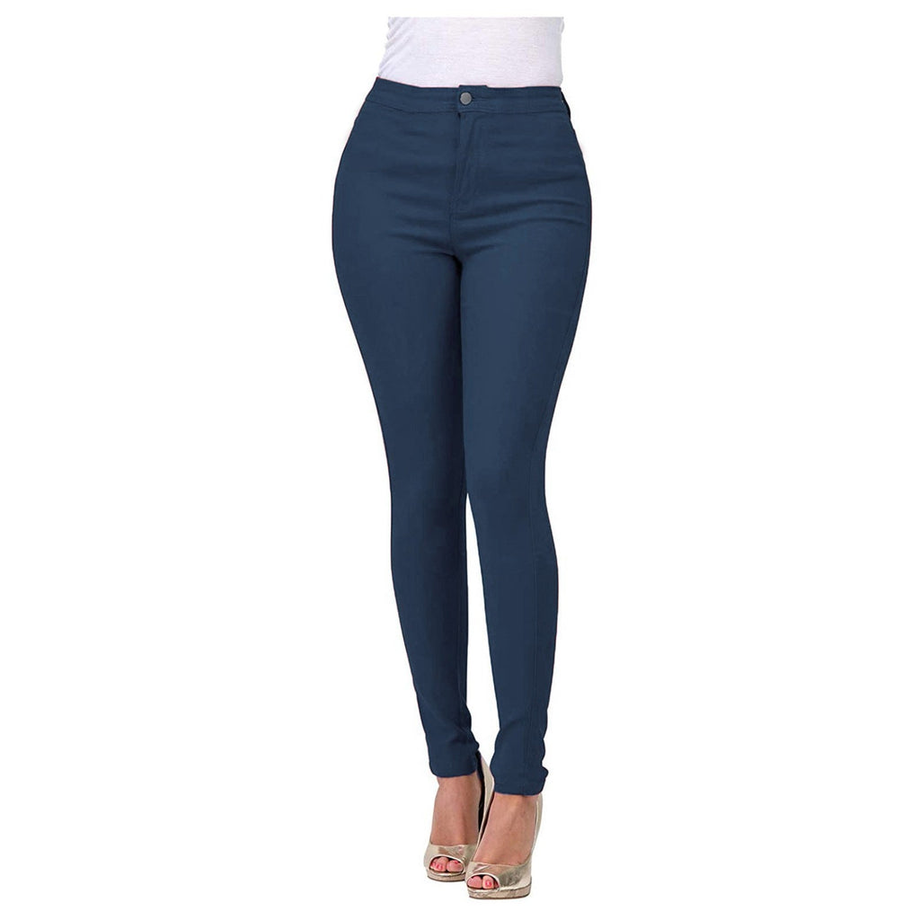 Damen Slim Fit Stretch-Jeanshose in mehreren Farben