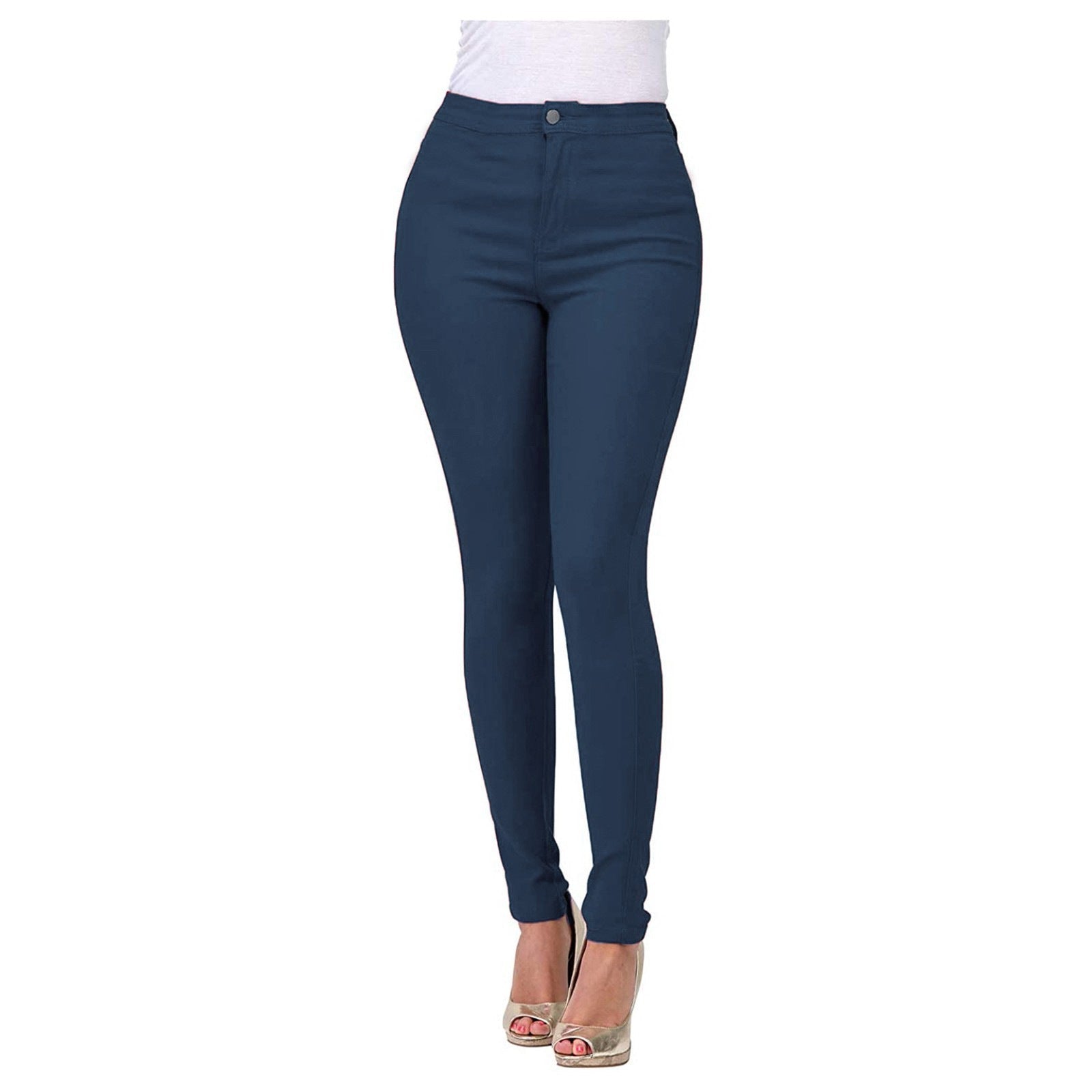 Damen Slim Fit Stretch-Jeanshose in mehreren Farben
