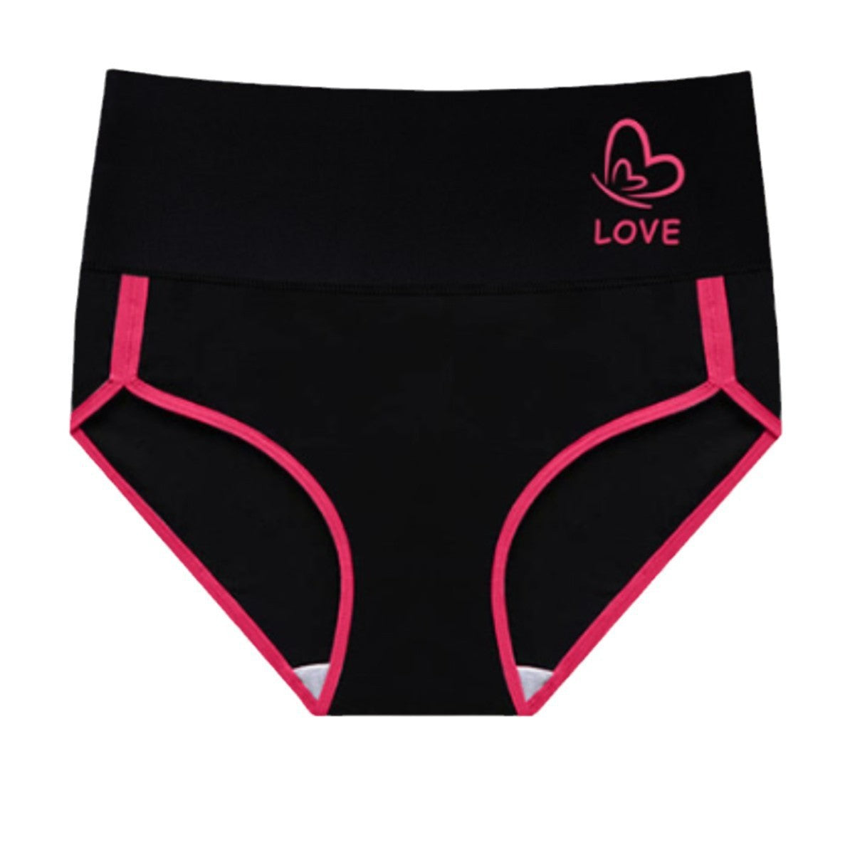 Plus size fashion hip briefs by SHOPEZRA L.L.C., four pairs of stitched women's underwear in European and US styles.