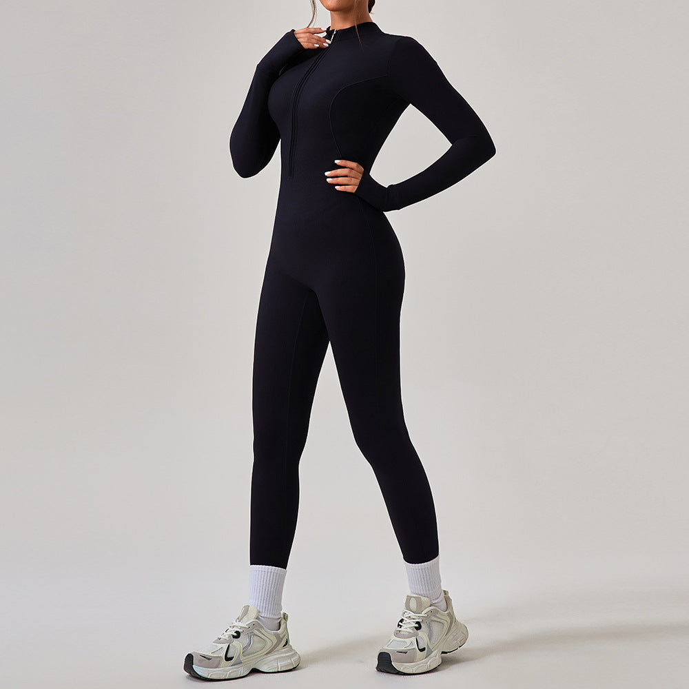 Ein Stück Trainingskleidung Damen Nische Laufen Sport Lang Pilates Training Yoga Kleidung