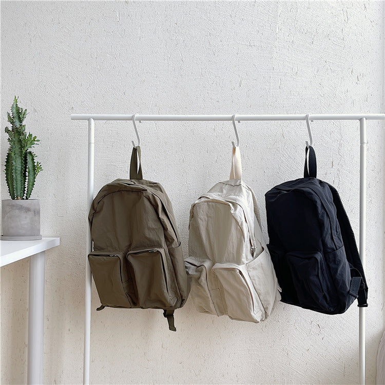 Frühling Sommer Taschen Computer Rucksack Schulmädchen Rucksack Große Kapazität Frauen Umhängetasche