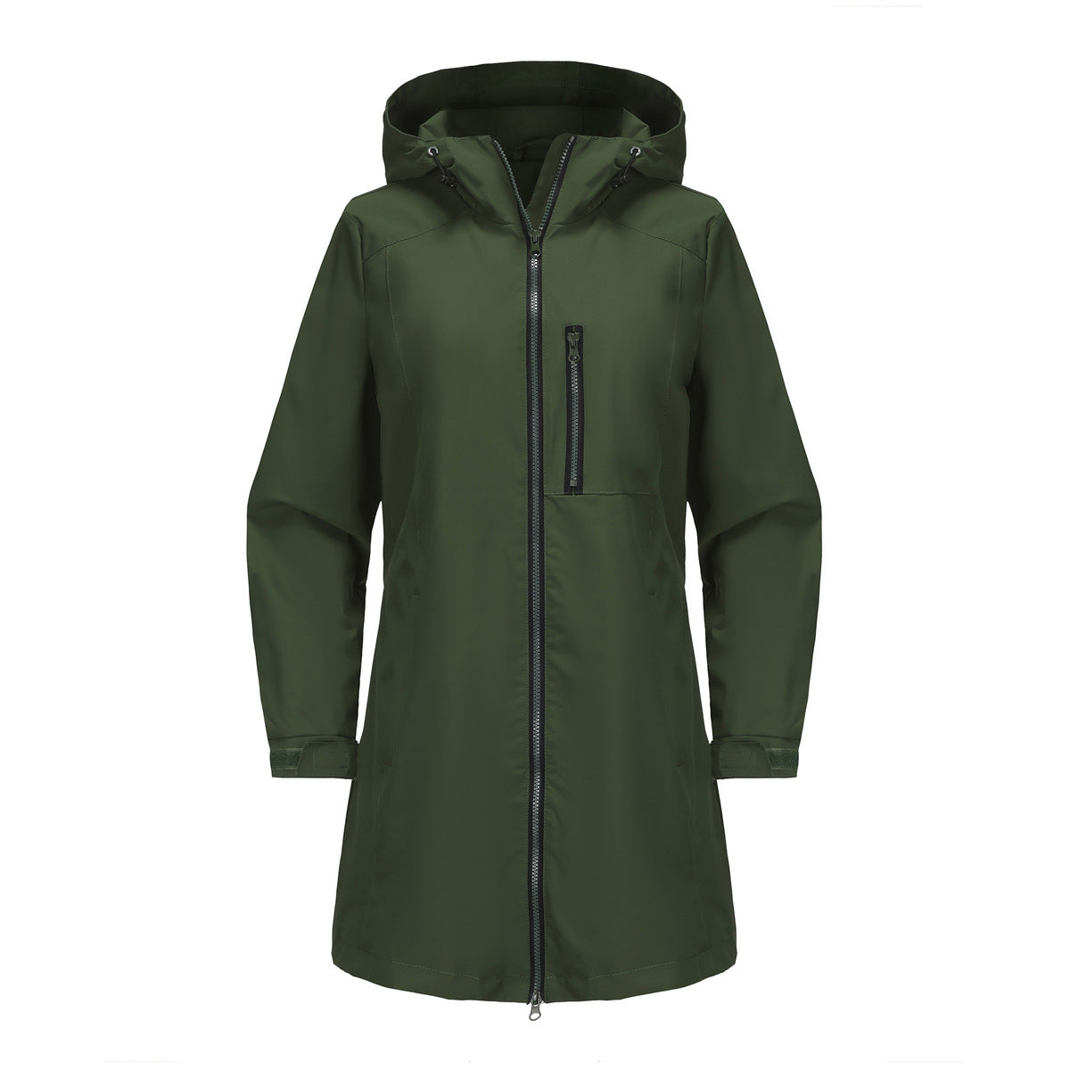 Outdoor Sport Wasserdicht Windbreaker Damen Kapuzenpullover Langarm Frühling Herbst Mantel Locker Lässig Winddicht Damenbekleidung