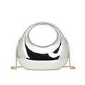 Bunte Halbmond Acryl Handtasche Socialite Handtasche Make-up Dinner Damen Tasche