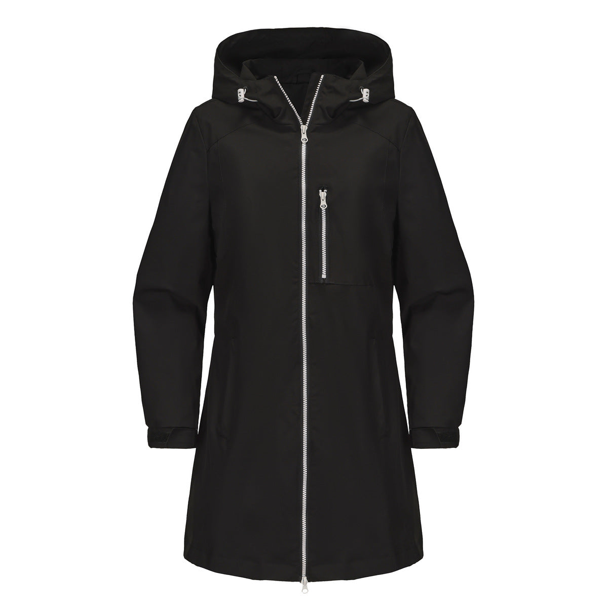 Outdoor Sport Wasserdicht Windbreaker Damen Kapuzenpullover Langarm Frühling Herbst Mantel Locker Lässig Winddicht Damenbekleidung