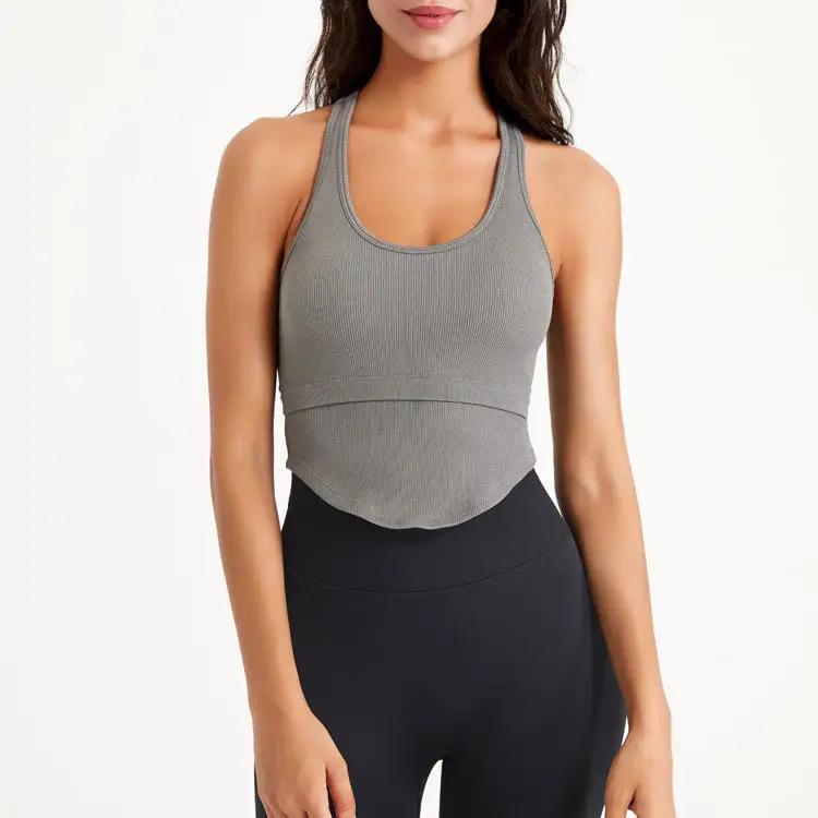 High Strength Shockproof Push up Sports Bra Running Fitness Yoga Wear Bra Women Vest by Wanita Store