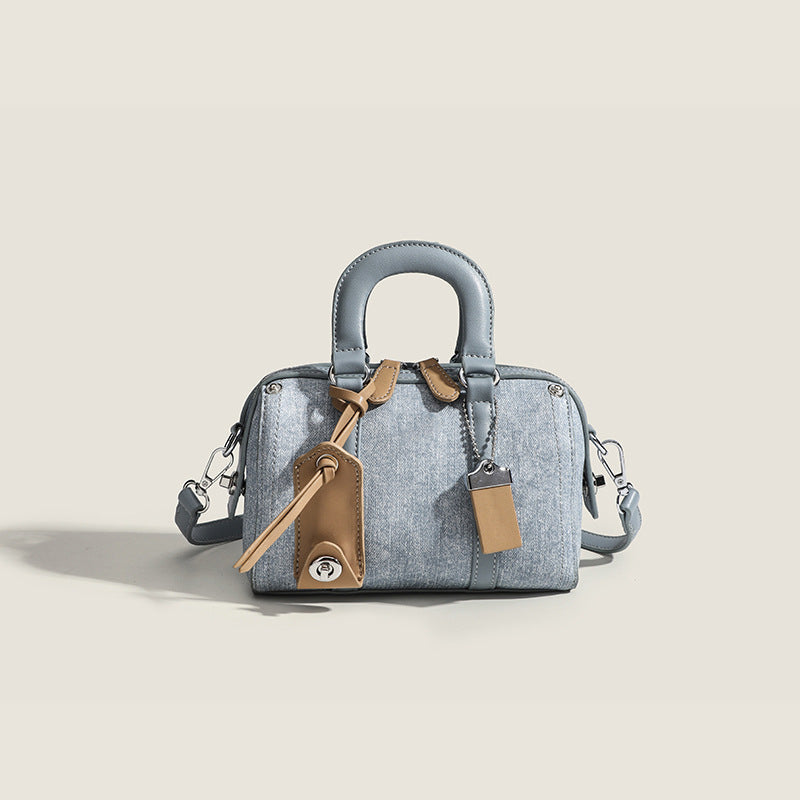 South Chio2nd Platinum Blaues Meer Gebiet Kissen Tasche Damen Handtasche Schulter Umhängetasche