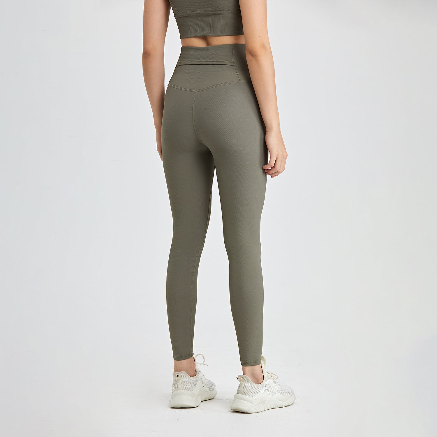 One Piece Nahtlose High Waist Pocket Yoga Hose Nude Feel Peach Hip Eng Anliegende Workout Trainingshose