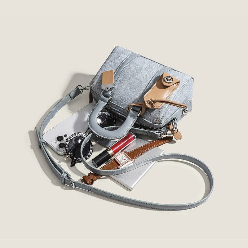 South Chio2nd Platinum Blaues Meer Gebiet Kissen Tasche Damen Handtasche Schulter Umhängetasche