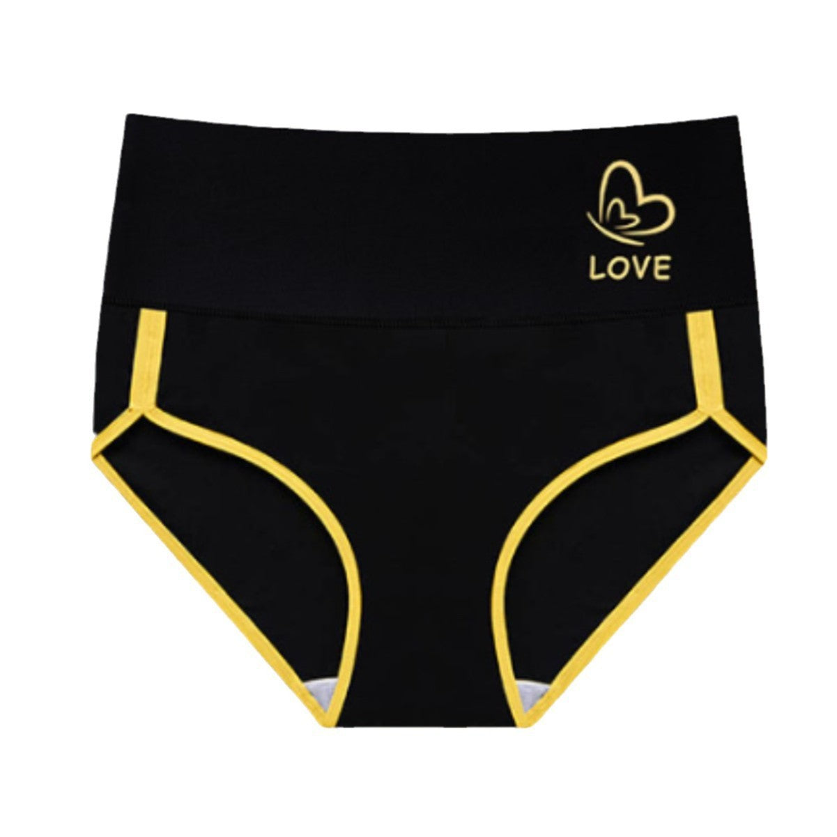 Plus size women's hip briefs by SHOPEZRA L.L.C., four pairs of cross-border Europe and U.S. fashion underwear, stitched design