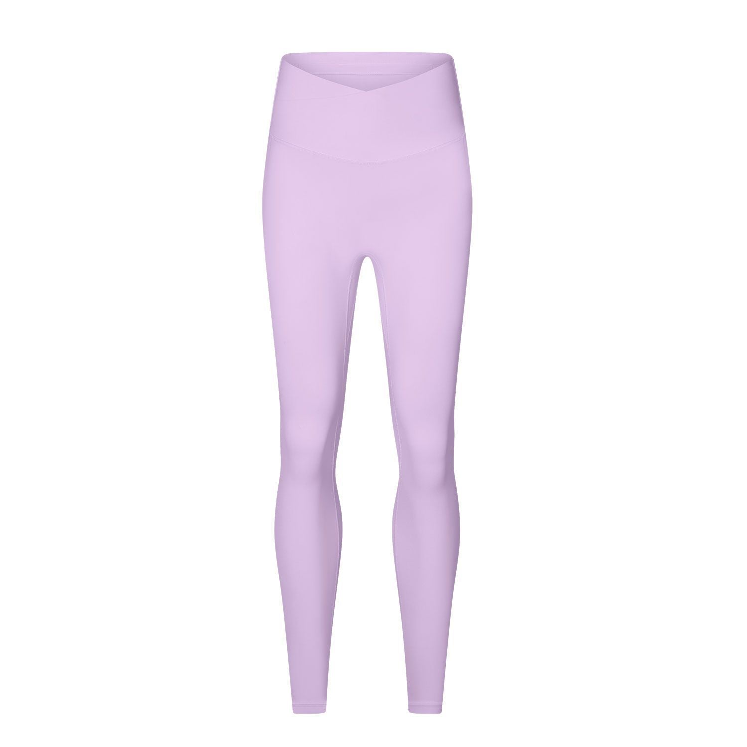 Nahtlose Unterwäsche ohne Tragegefühl Einteilige Yoga-Hose Formgebend Nude-Feel Gesäßtasche Peach-Po Hochtaillierte Skinny Trainingshose