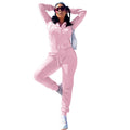 Women Clothing Casual Silver Fox Velvet Cardigan Two Piece Set Women