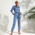 Damenbekleidung Freizeit-Büro-Jumpsuit
