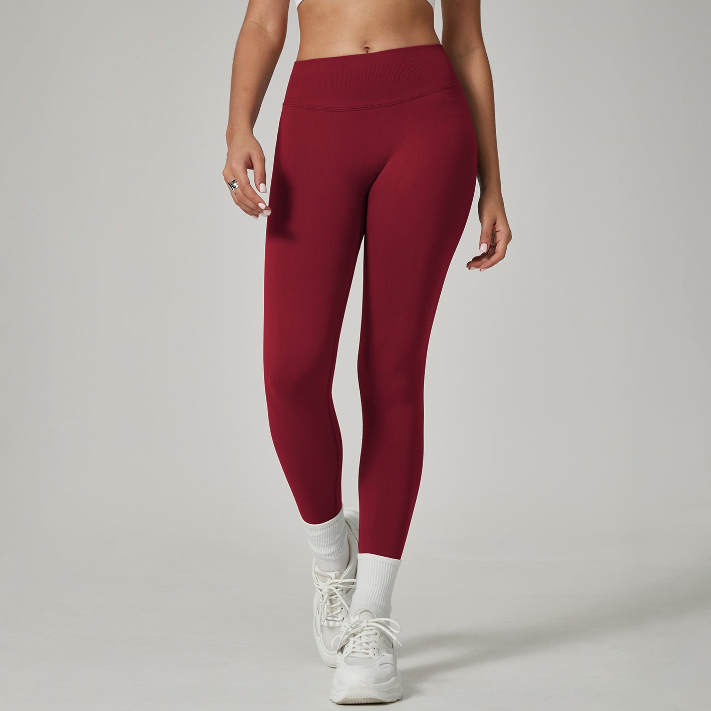 Sports High Waist Yoga Pants No Embarrassment Line Hip Lifting Peach Hip Fitness Pants Sports Yoga Pants