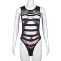 Sexy Ärmelloser Bedruckter Hochelastischer Overall Sexy Top