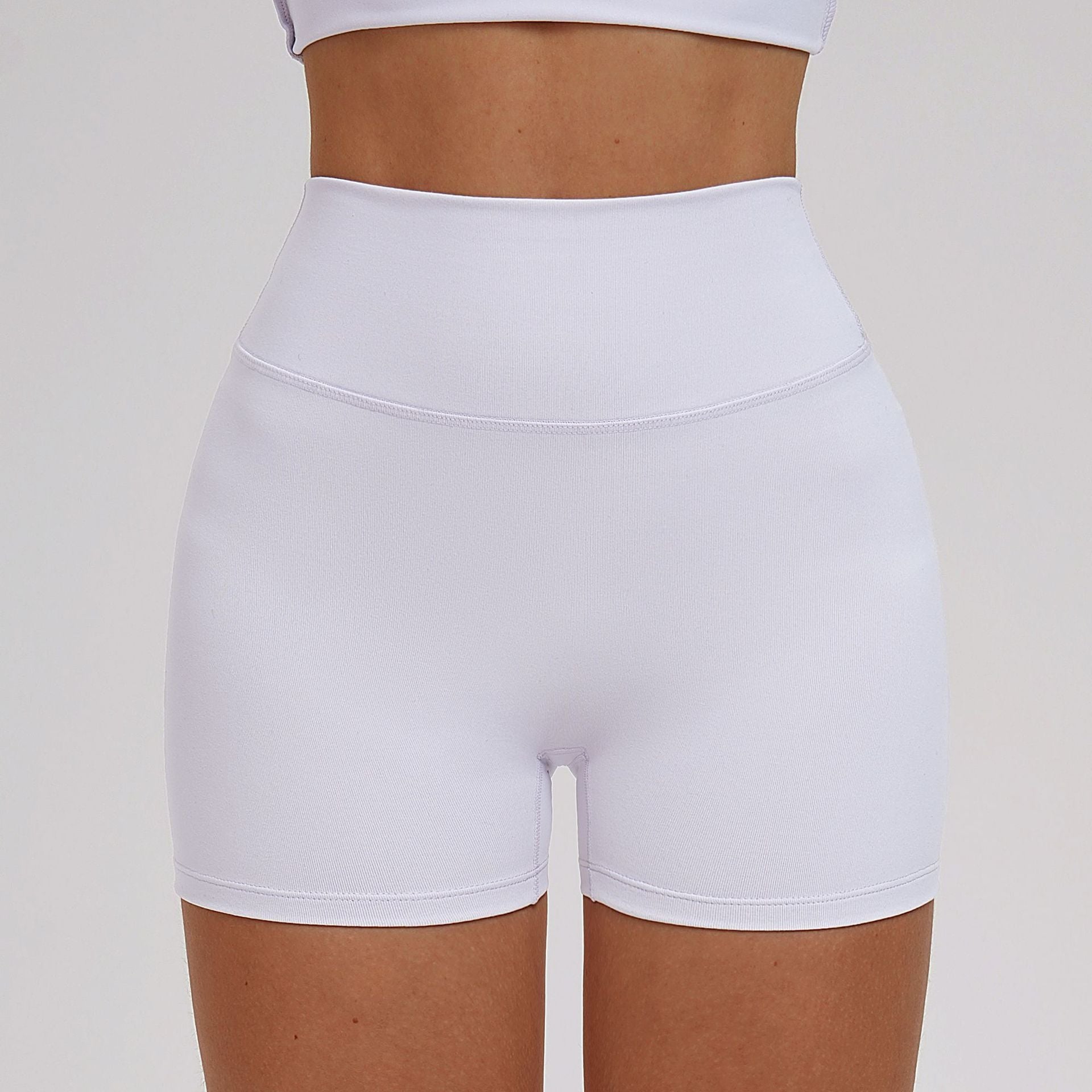 Yoga Shorts Tight High Waist Casual Shorts Sports Running Workout Shorts
