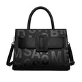Handtasche Große Kapazität Tragetaschen Damen Retro Trends Buchstabengrafik Damen Handtasche Schultertasche