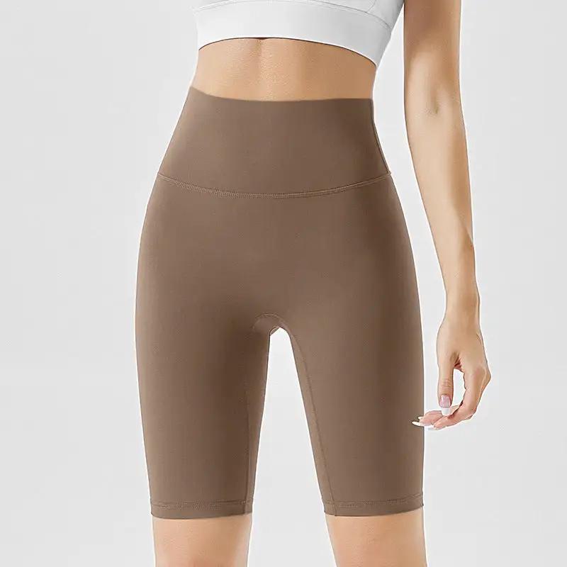 High Waist Hip Lift Lounge Pants Sports Running Women Seamless Shorts Yoga Workout Clothes by Wanita Store