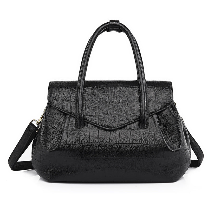 Handtasche Große Kapazität Tasche Damen All Match Hochwertige Damen Tasche Krokodilmuster Tragetasche Schulter Umhängetasche