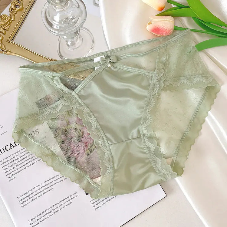 Sexy lace mid-waist women&