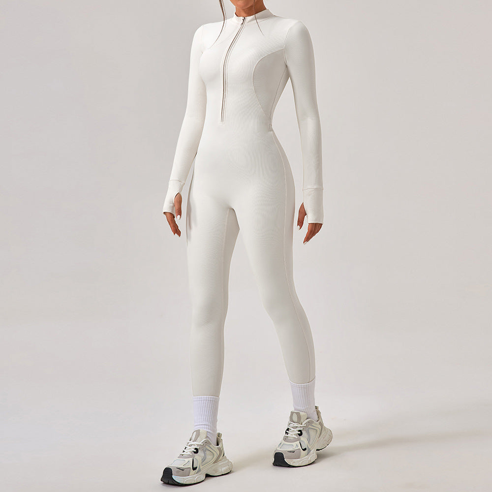 Ein Stück Trainingskleidung Damen Nische Laufen Sport Lang Pilates Training Yoga Kleidung