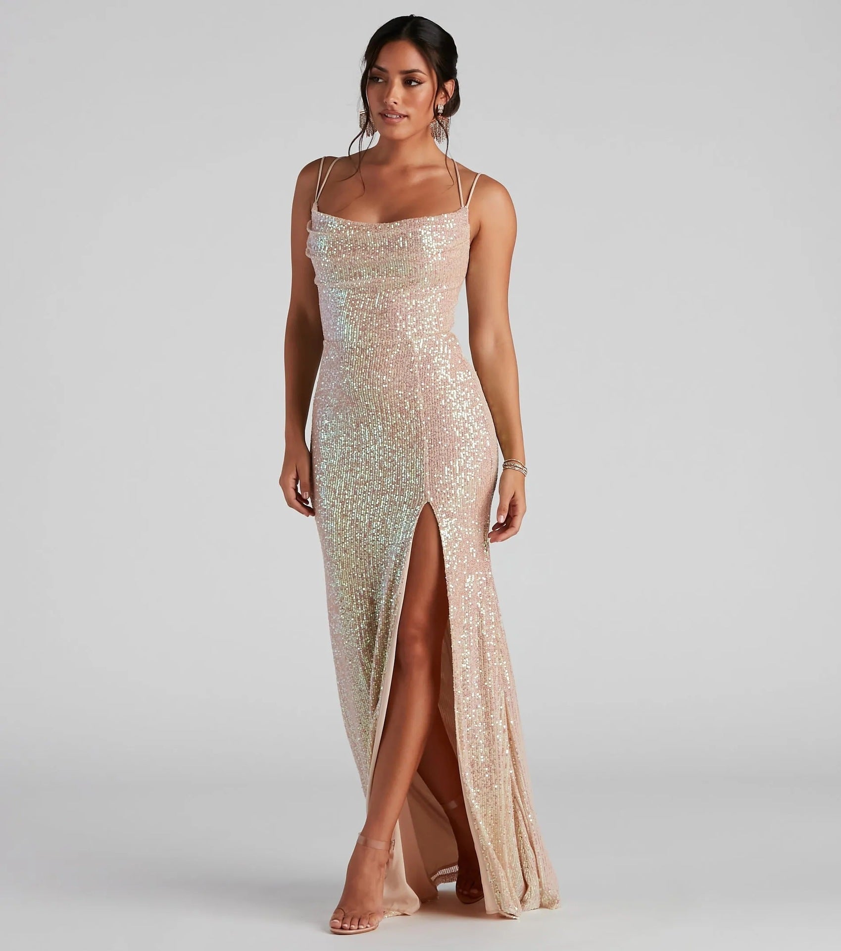 Summer Sequin Women Party Dress Club Sequ Dress Sexy Fishtail