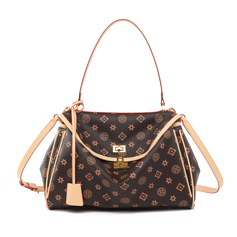 Women Bag Rodeo Bag Large Capacity Office Tote B Home Same Tote Textured One Shoulder Bag