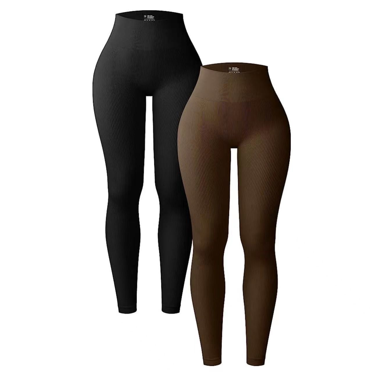 Damen Hosen Yoga Leggings Workout High Waist Trainingshose
