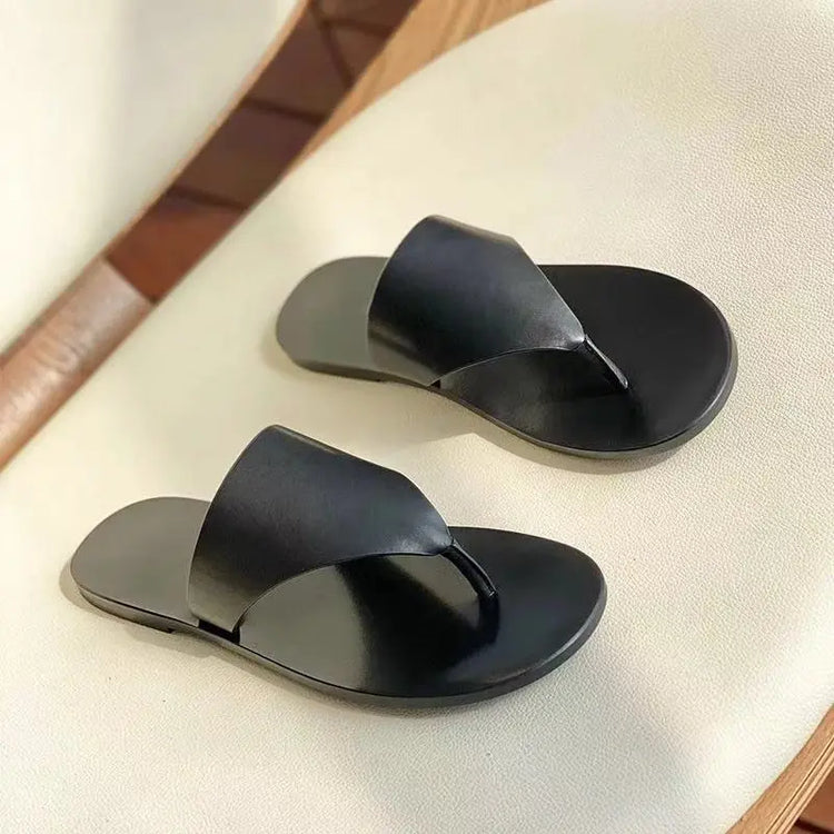 In-Stock Niche Flat Thong Women&