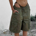 Arbeitsshorts Sommer Lose Shorts Qualität All-Match Dünn Trendig Trendige Caprihose