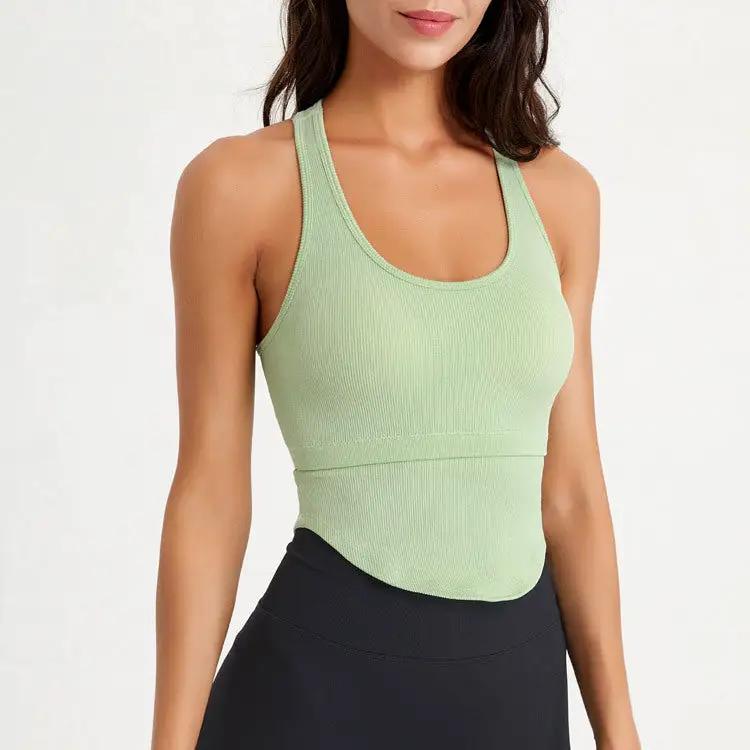 High Strength Shockproof Push up Sports Bra Running Fitness Yoga Wear Bra Women Vest by Wanita Store