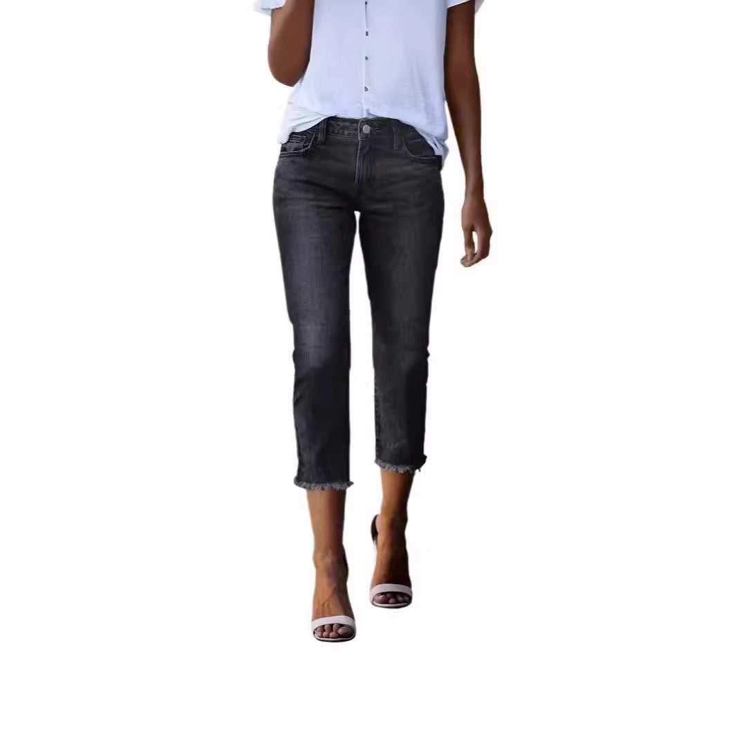 Supply Retro Slim Stretch Jeans Damen