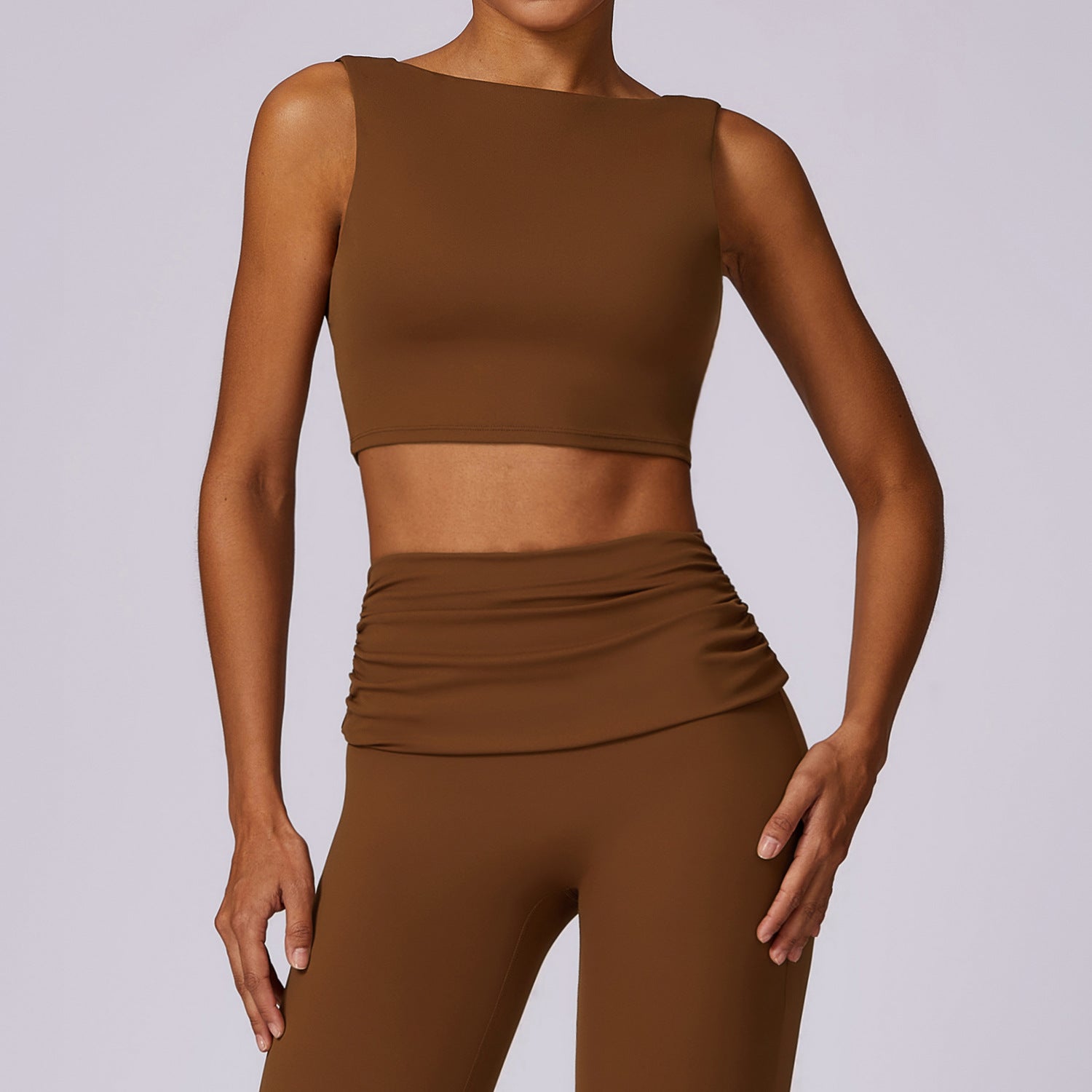 Sollinarry Shockproof Beauty Back Yoga Vest High Strength Poly Quick Drying Workout Clothes Running Tight Sports Underwear