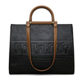 Handtasche, große Kapazität, Shopper für Damen, Bürotasche, elegante Damen-Prägetasche, Schultertasche