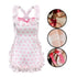 Sexy Lingerie 2024 New Sexy Free Wave Dot Kitchen Apron Maid Dress Sexy Uniform cosplay Women SHOPEZRA L.L.C.