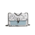 Sommer All Matching Damen Tasche Umhängetasche Bestickte Täglich Kleine Quadratische Tasche Doppellagige Kette Schulter Achseltasche