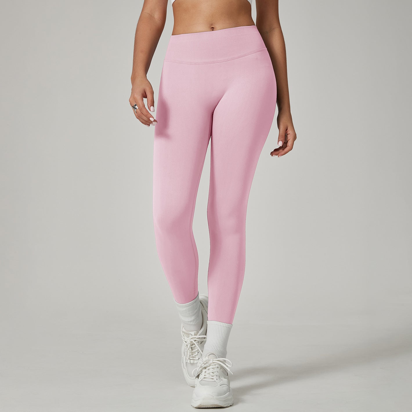 Sports High Waist Yoga Pants No Embarrassment Line Hip Lifting Peach Hip Fitness Pants Sports Yoga Pants