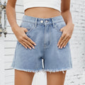 Summer Washing Denim Shorts Slimming Pants