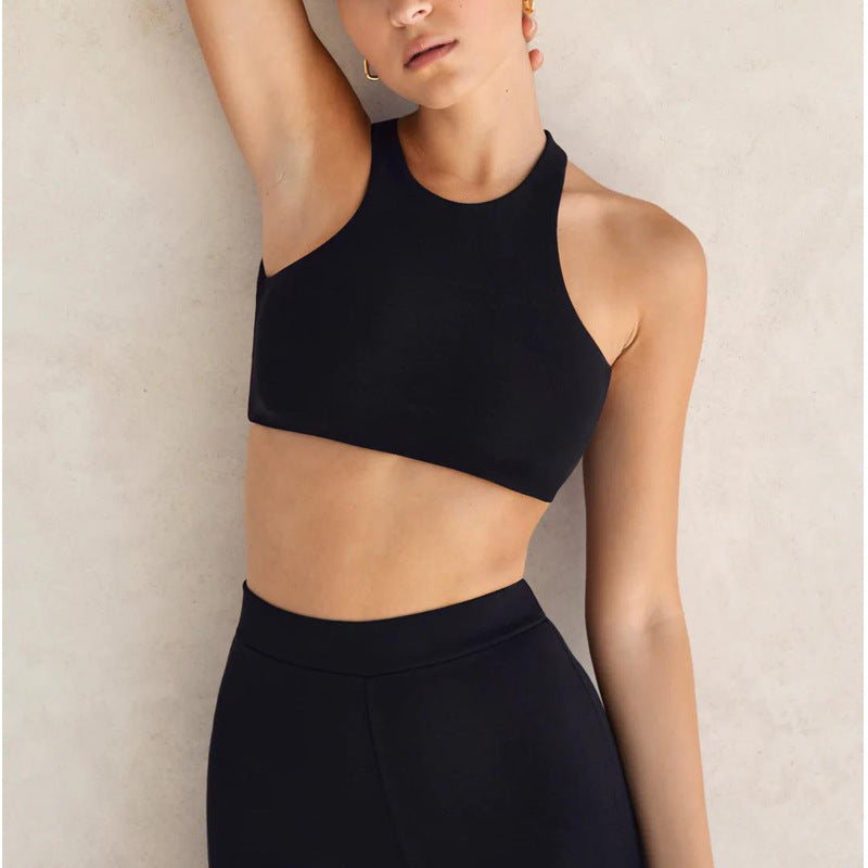 Beauty Rücken Übung Unterwäsche Frauen Stoßfest Yoga Push up BHs Laufen Hohe Stärke Sport Fitness Weste