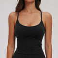 Tight Yoga Vest Outer Wear Casual All Match Thin Strap Vest Running Exercise Underwear