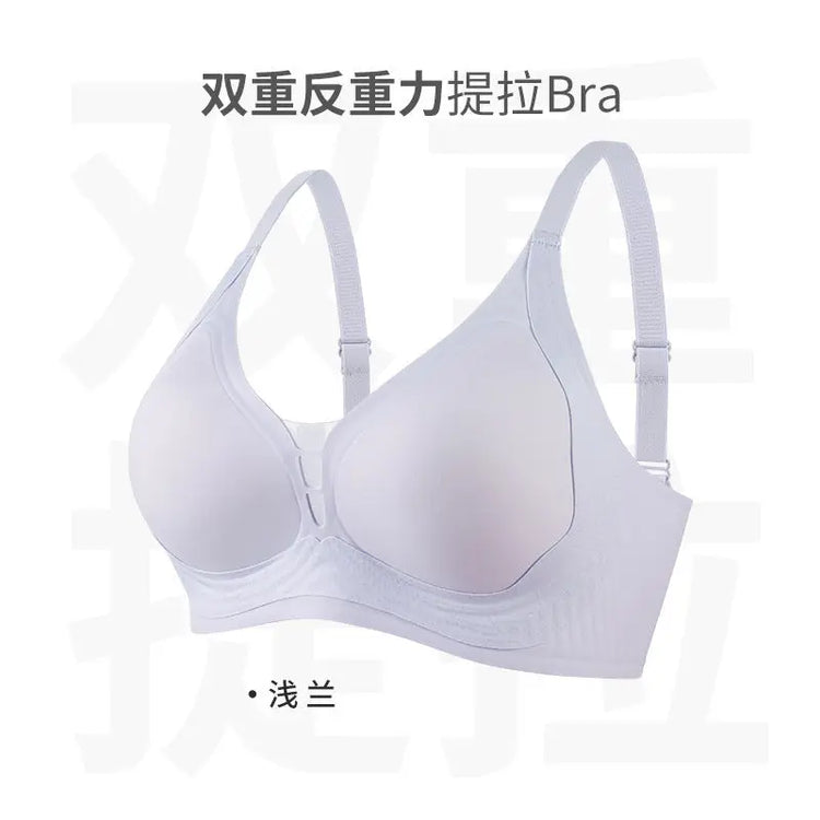 Original Spring and Summer Traceless Comfortable Breathable Full Fixed Cup Push-up Collapsed Paramilia Anti-sagging Soft Support Underwear for Women SHOPEZRA L.L.C.
